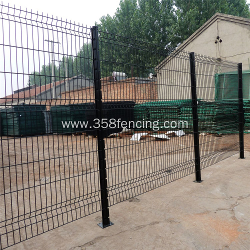 PVC Powder Coated Triangle Bend 3D Fence